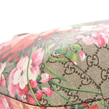 Gucci GG Supreme Monogram Blooms Medium Reversible Tote Beige Multicolor Dry Rose 11 of 14