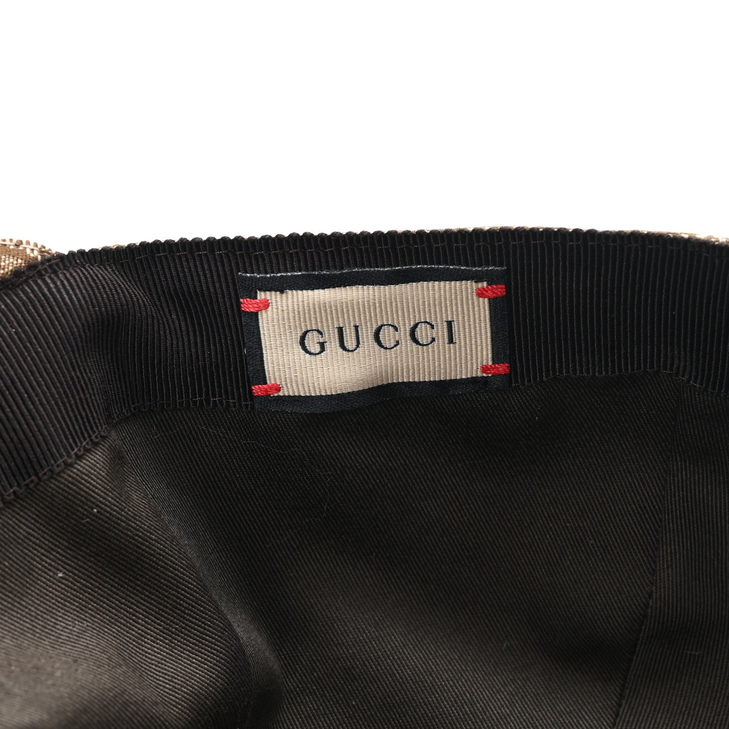 Gucci Monogram Web Baseball Hat XL Beige Cocoa 8 of 9