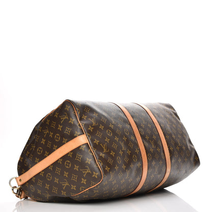 Louis Vuitton Monogram Keepall Bandouliere 55 5 of 15