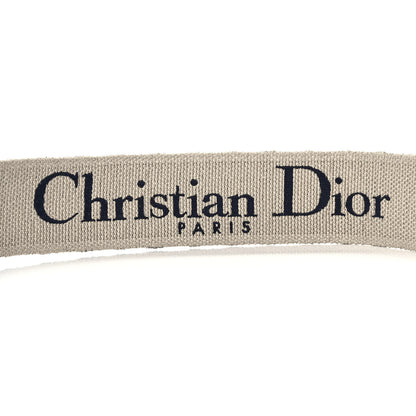 Christian Dior Oblique Adjustable Shoulder Strap Blue 4 of 6