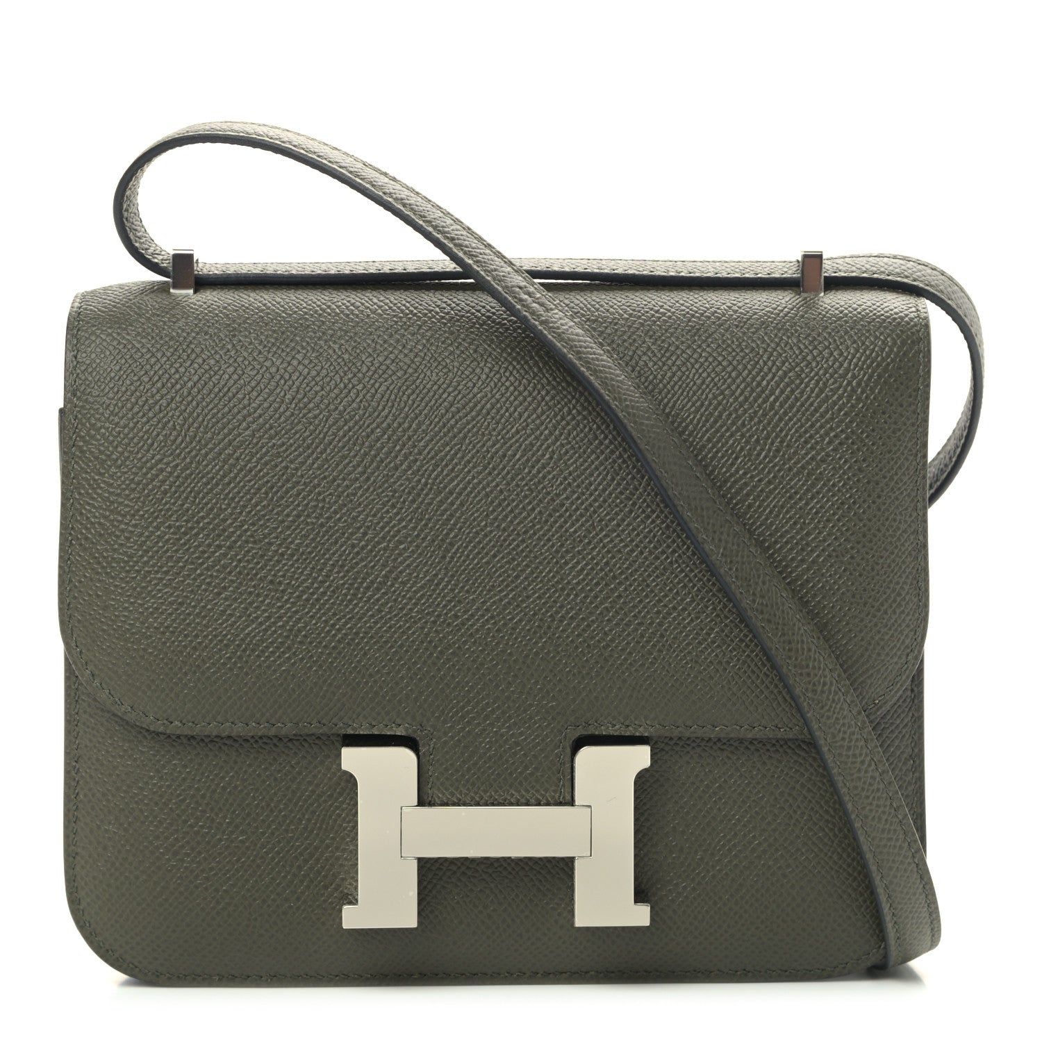 Hermes Epsom Constance 18 Vert De Gris 1 of 9