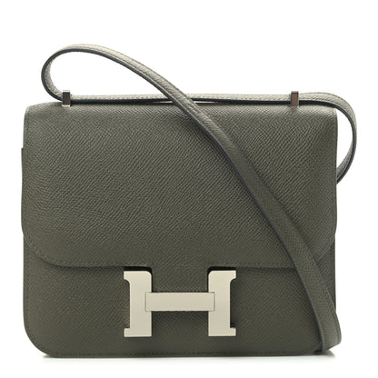 Hermes Epsom Constance 18 Vert De Gris 1 of 9