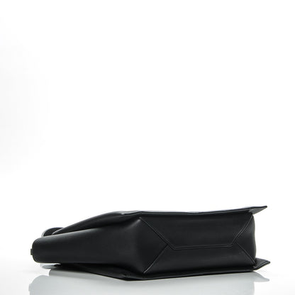 Celine Baby Grained Calfskin Medium Tri-Fold Bag Black 4 of 7