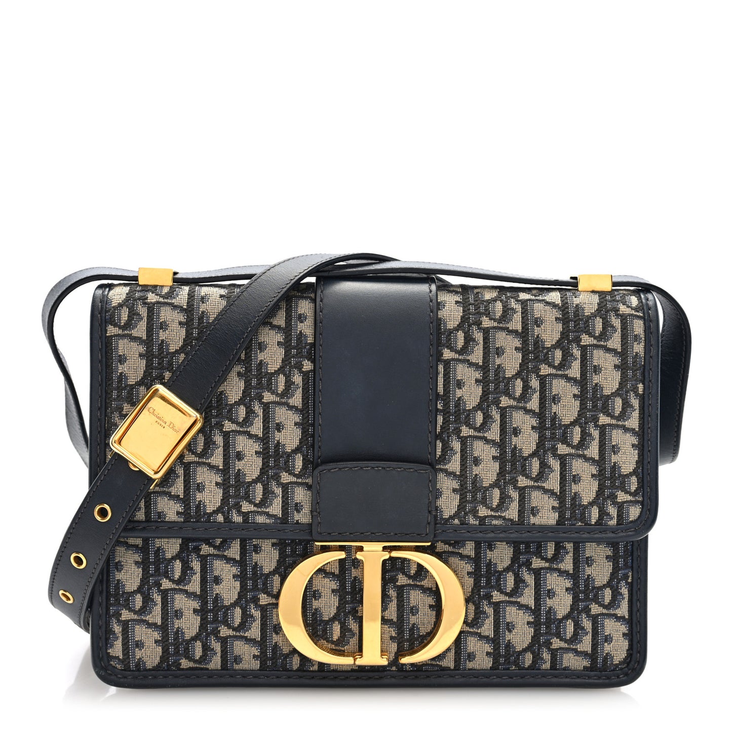 Oblique 30 Montaigne Flap Bag Blue Blue