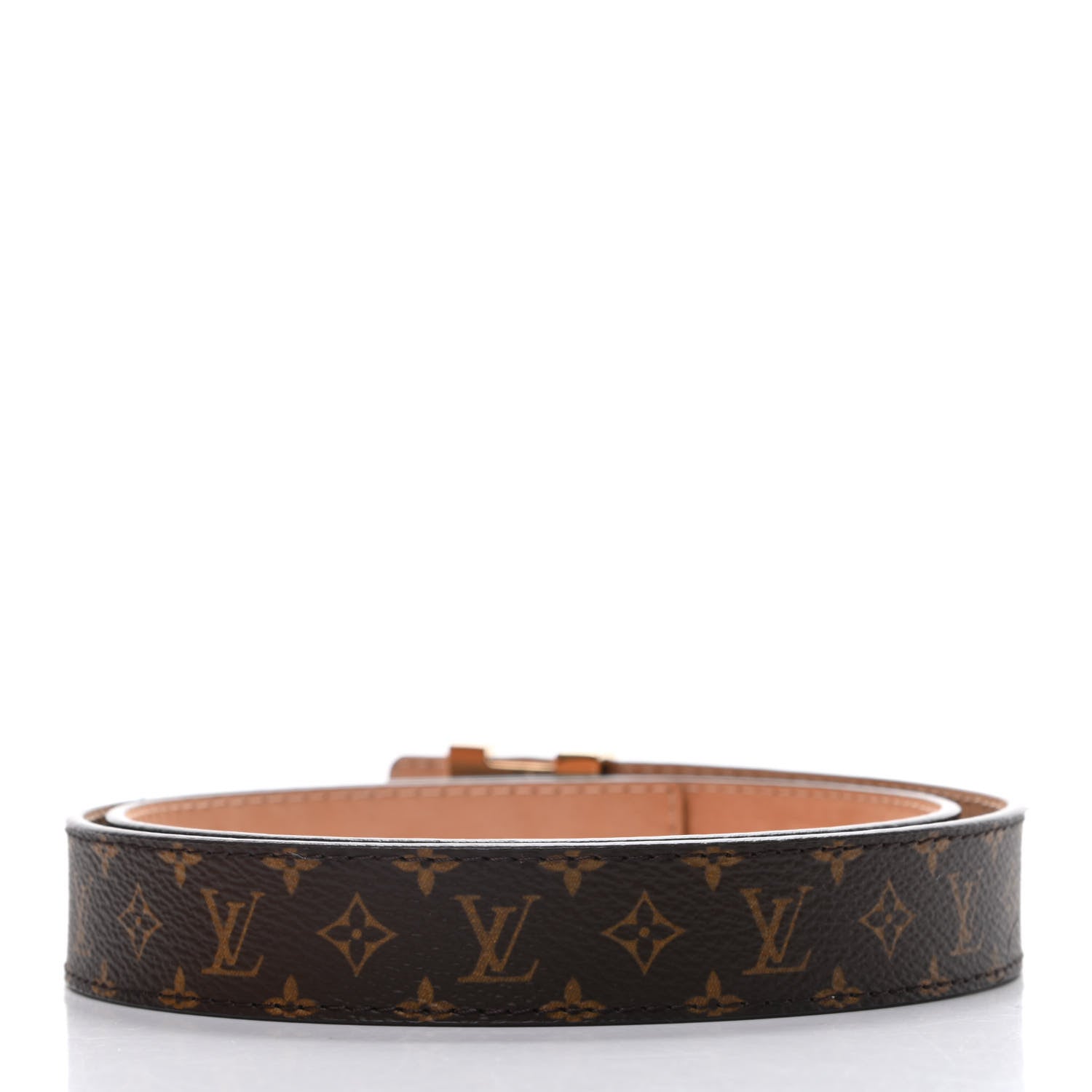 Louis Vuitton Mini Monogram 25mm LV Initiales Belt 75 30 2 of 8