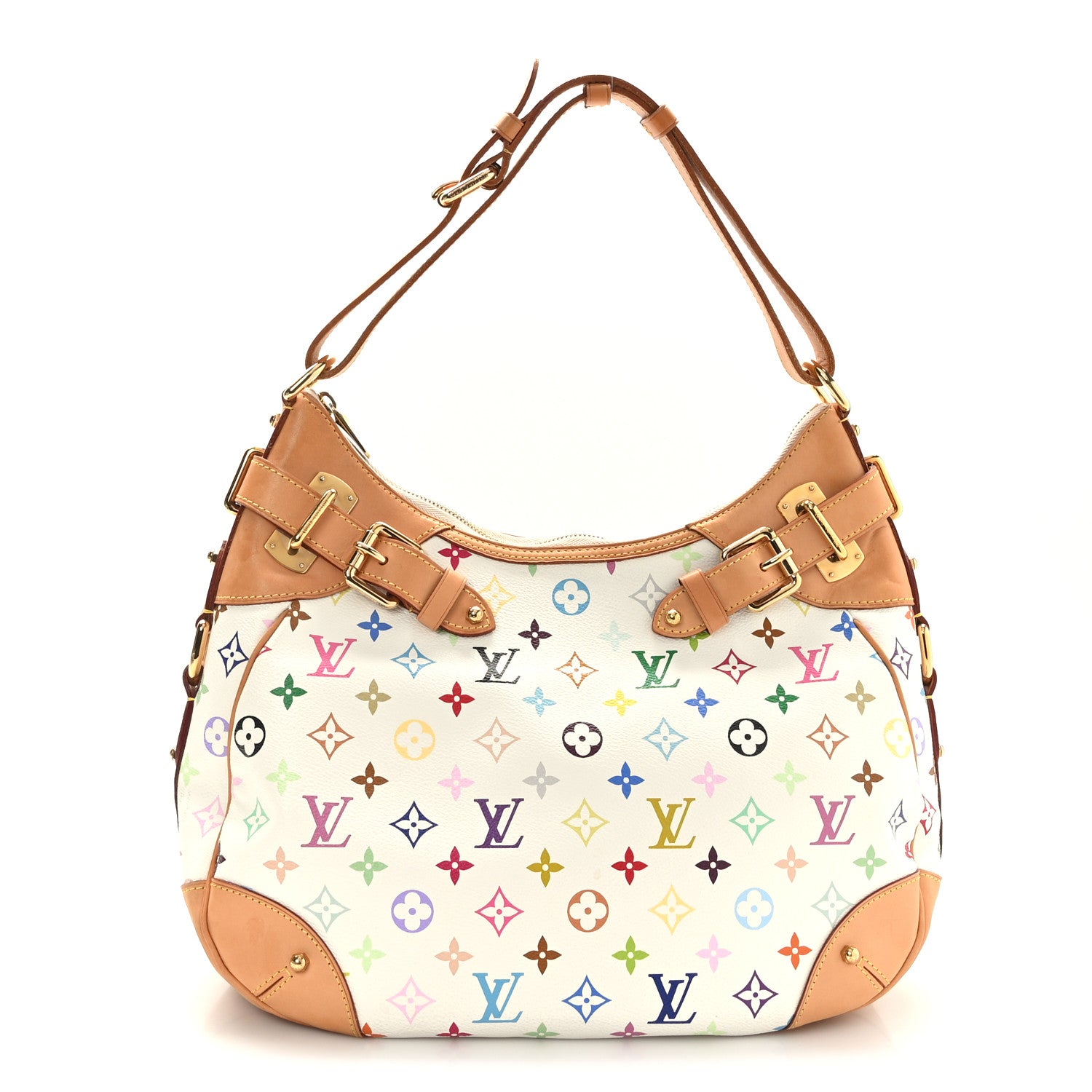 Louis Vuitton Monogram Multicolor Greta White 1 of 8