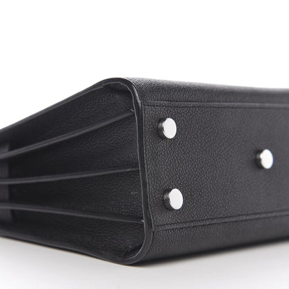 Saint Laurent Grained Calfskin Nano Sac De Jour Black 7 of 9