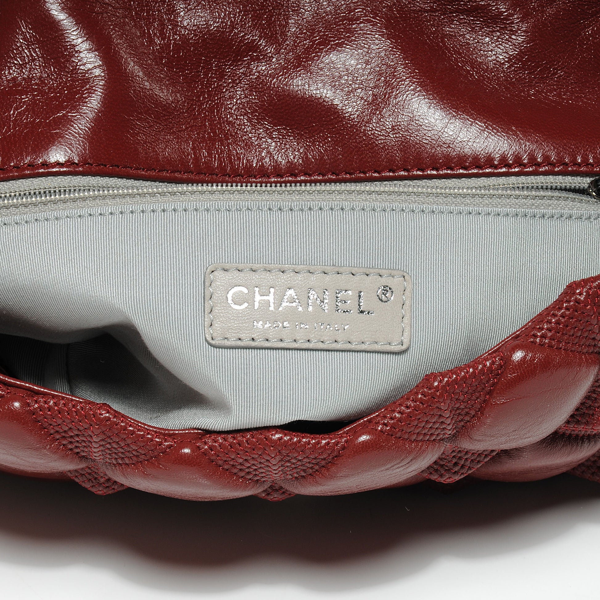 Chanel Lambskin Stravinsky Medium Flap Bordeaux 5 of 7