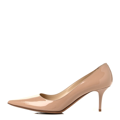Jimmy Choo Patent Romy 60 Pumps 40 Nude 1 of 8