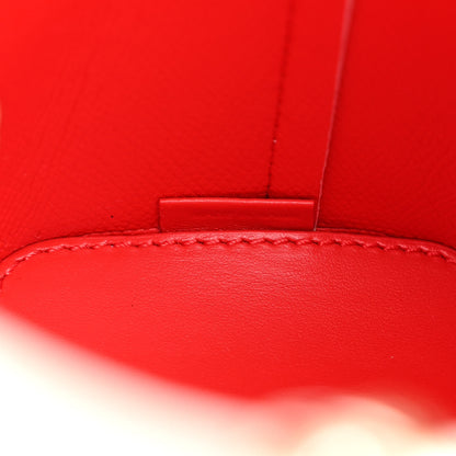 Christian Louboutin Patent Snakeskin Embossed Spiked Mini Cabarock Shopper Tote Leche 7 of 10