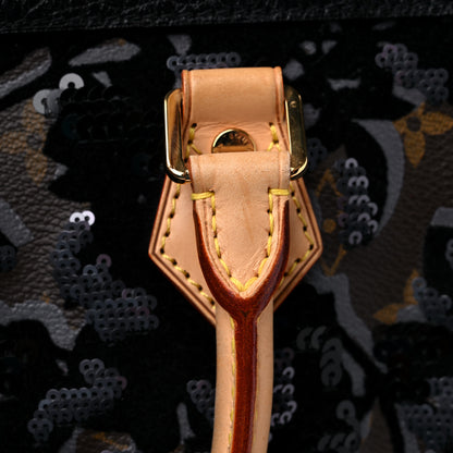 Louis Vuitton Monogram Fleur De Jais Sequins Speedy 30 10 of 13