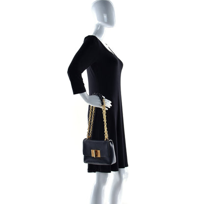 Tom Ford Calfskin Natalia Chain Bag Black 2 of 13