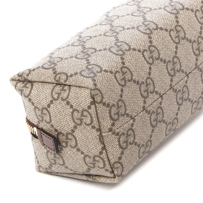 Gucci Soft GG Supreme Monogram Calfskin Small Ophidia Cosmetic Case Beige Ebony New Acero 5 of 9
