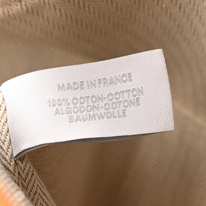 Hermes Canvas Large Bride-A-Brac Cabriole Case Biscuit 7 of 9