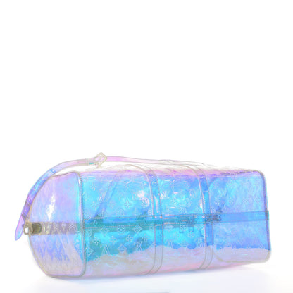 Louis Vuitton PVC Monogram Keepall Bandouliere 50 Iridescent Prism 4 of 10
