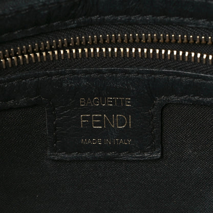 Fendi Nappa FF 1974 Embossed Baguette Black 6 of 6