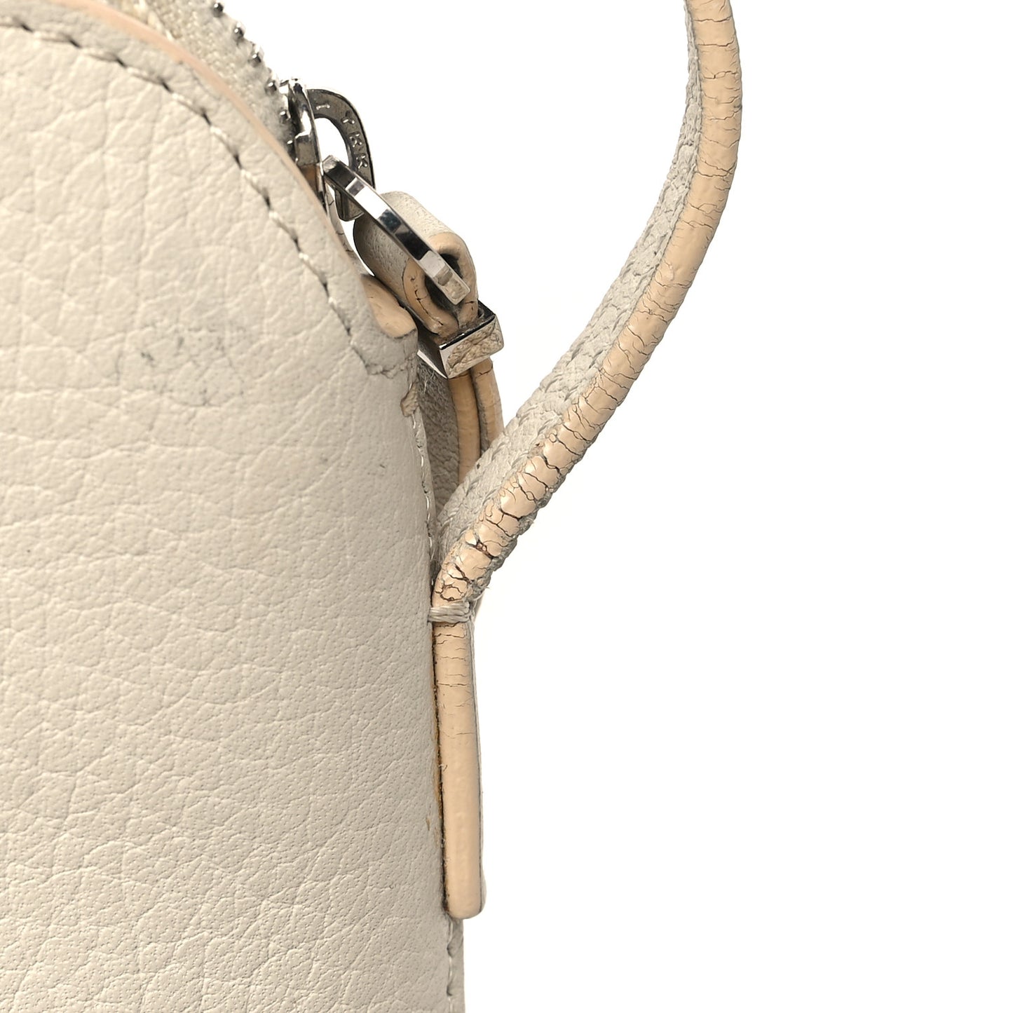 Grained Calfskin Multi-Pouch Crossbody Bag Ivory