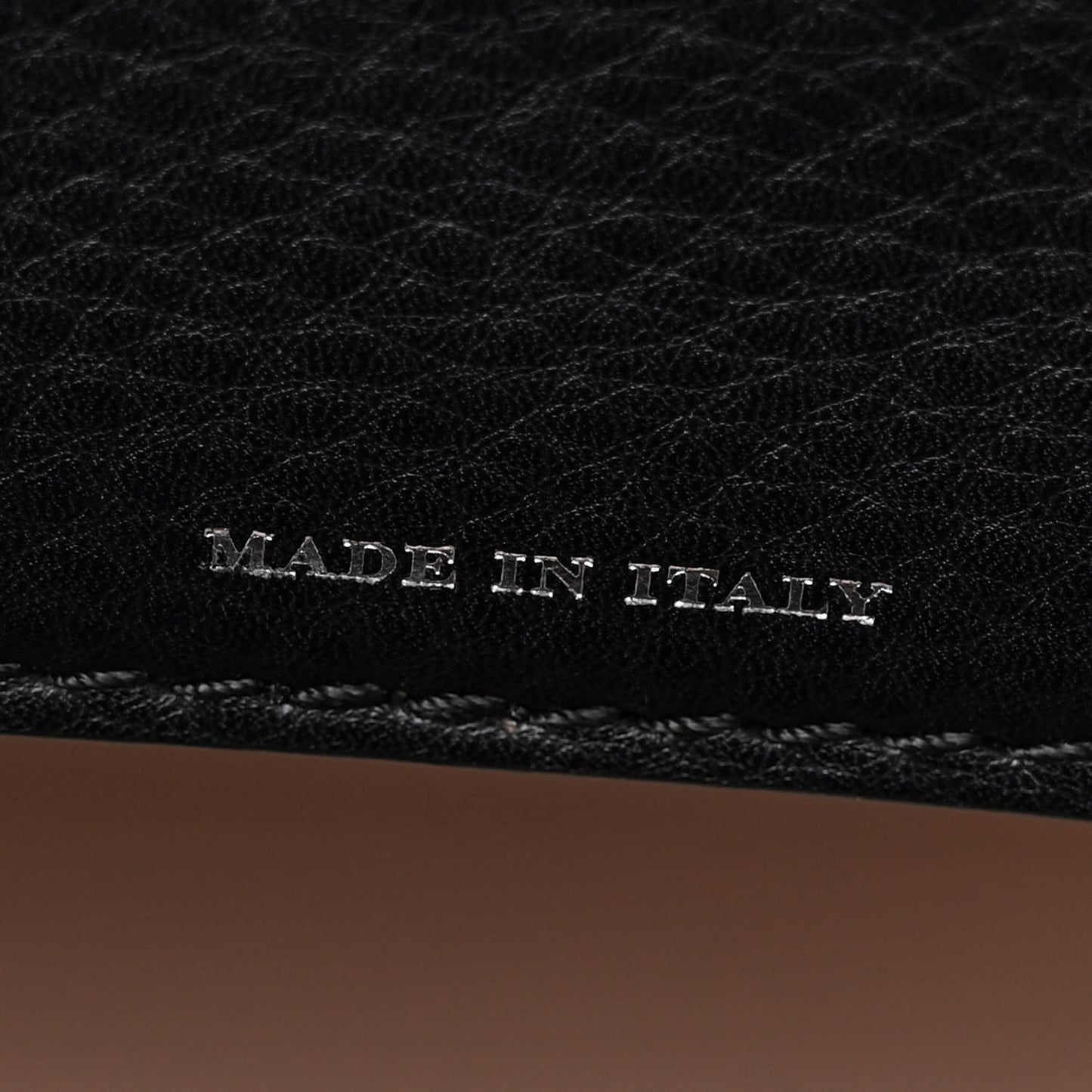 Soft Grain Calfskin Small Belt Bag Black