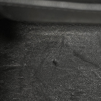 Hermes Lizard Kelly Pochette Clutch Black 12 of 12