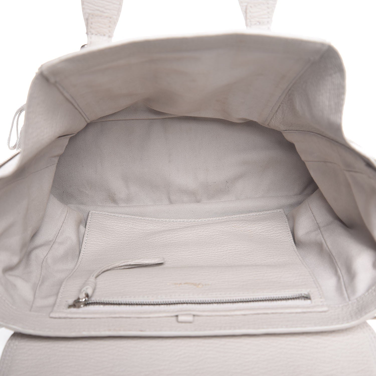 3.1 Phillip Lim 3.1 Textured Calfskin Medium Pashli Satchel Tote Pelle Feather 6 of 9