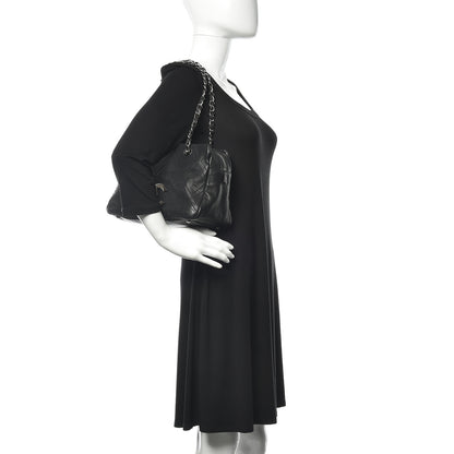 Chanel Calfskin Small Diamond Stitch Tote Black 2 of 14