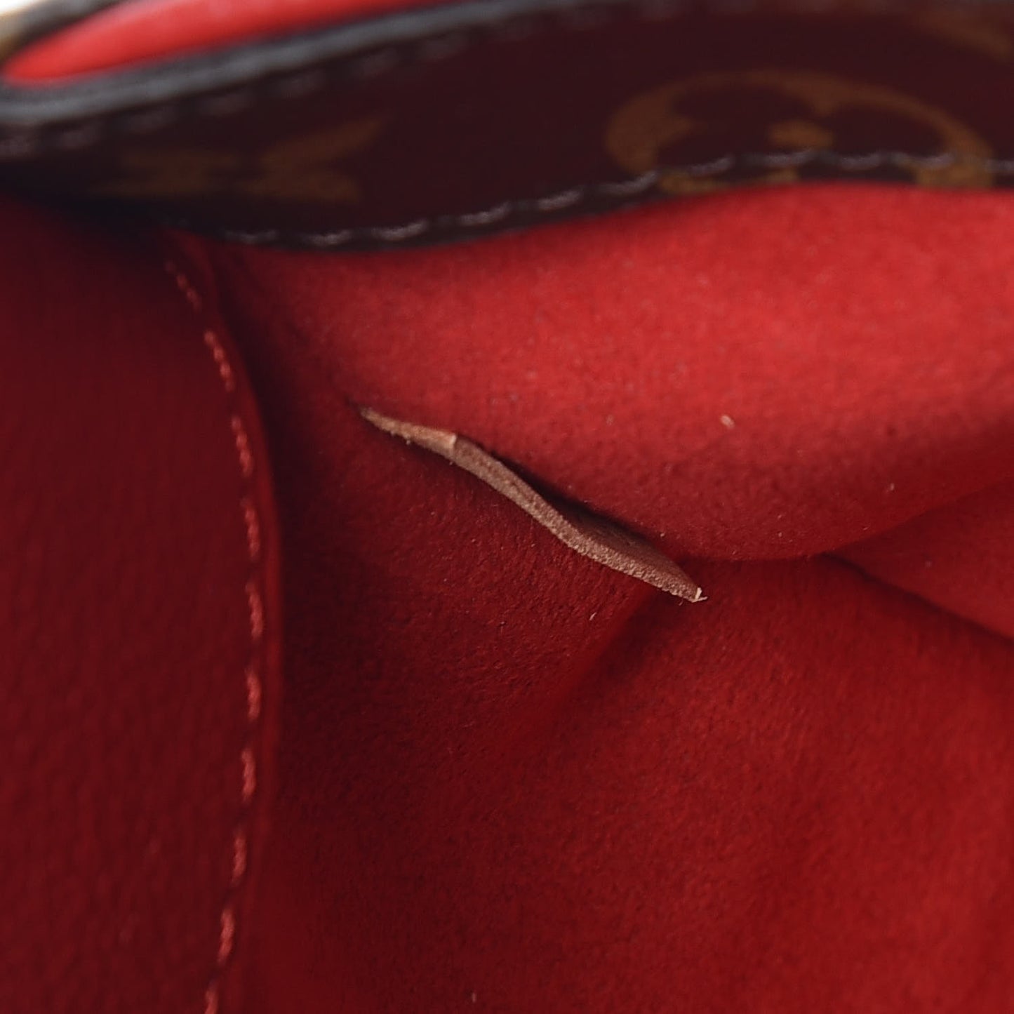 Monogram Pallas BB Cherry