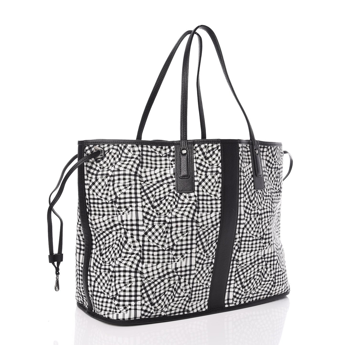 Visetos Large Liz Reversible Shopper Tote Black