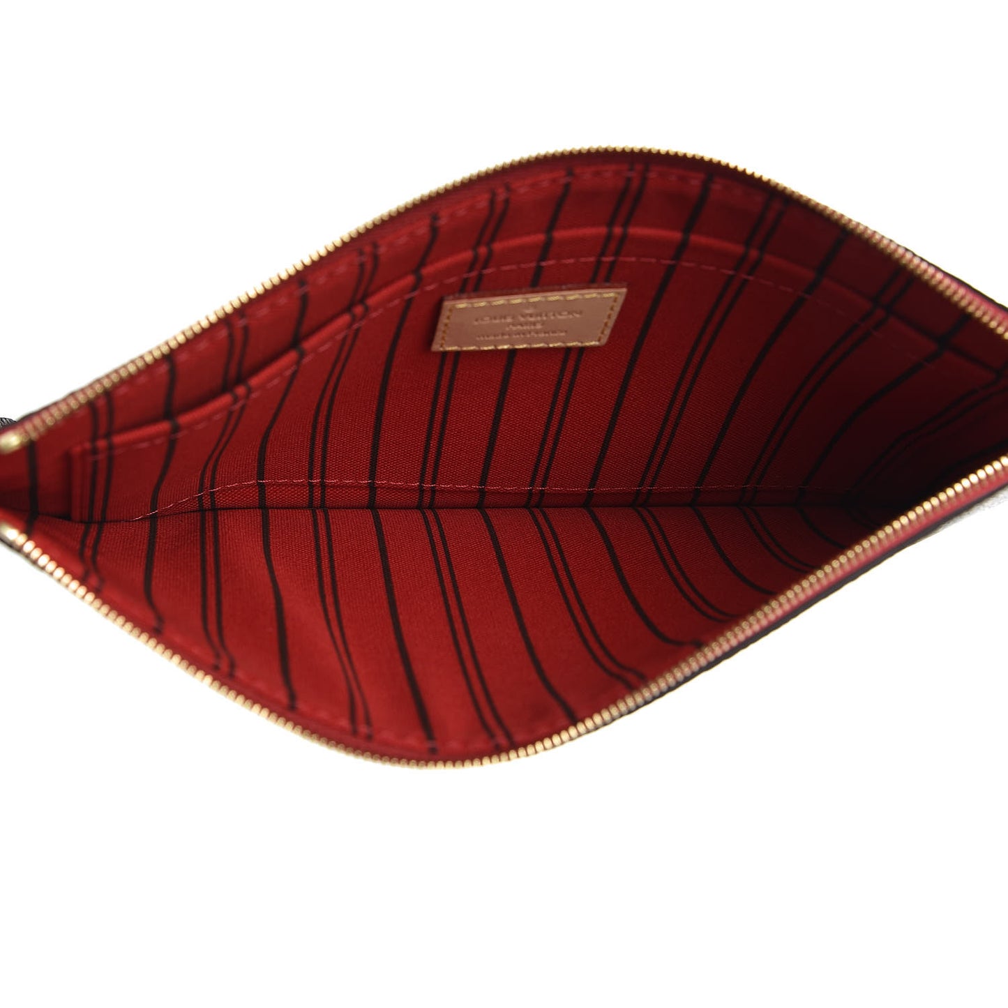 Monogram Neverfull MM GM Pochette Cherry