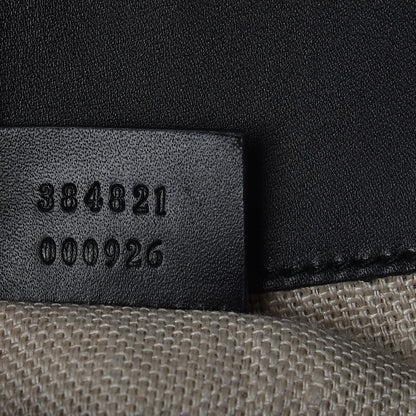 Gucci Monogram Small Lady Web Shoulder Bag Beige Black 8 of 8