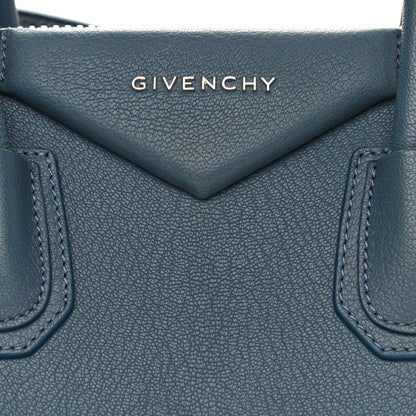 Givenchy Sugar Goatskin Small Antigona Peacock Blue 7 of 10