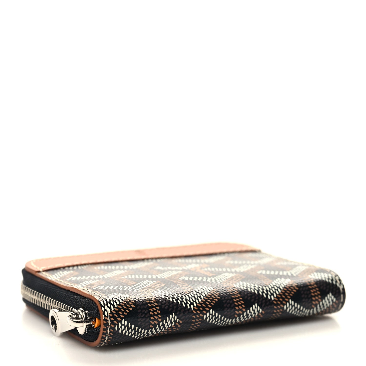 Goyard Goyardine Matignon PM Wallet Black Gold 5 of 8