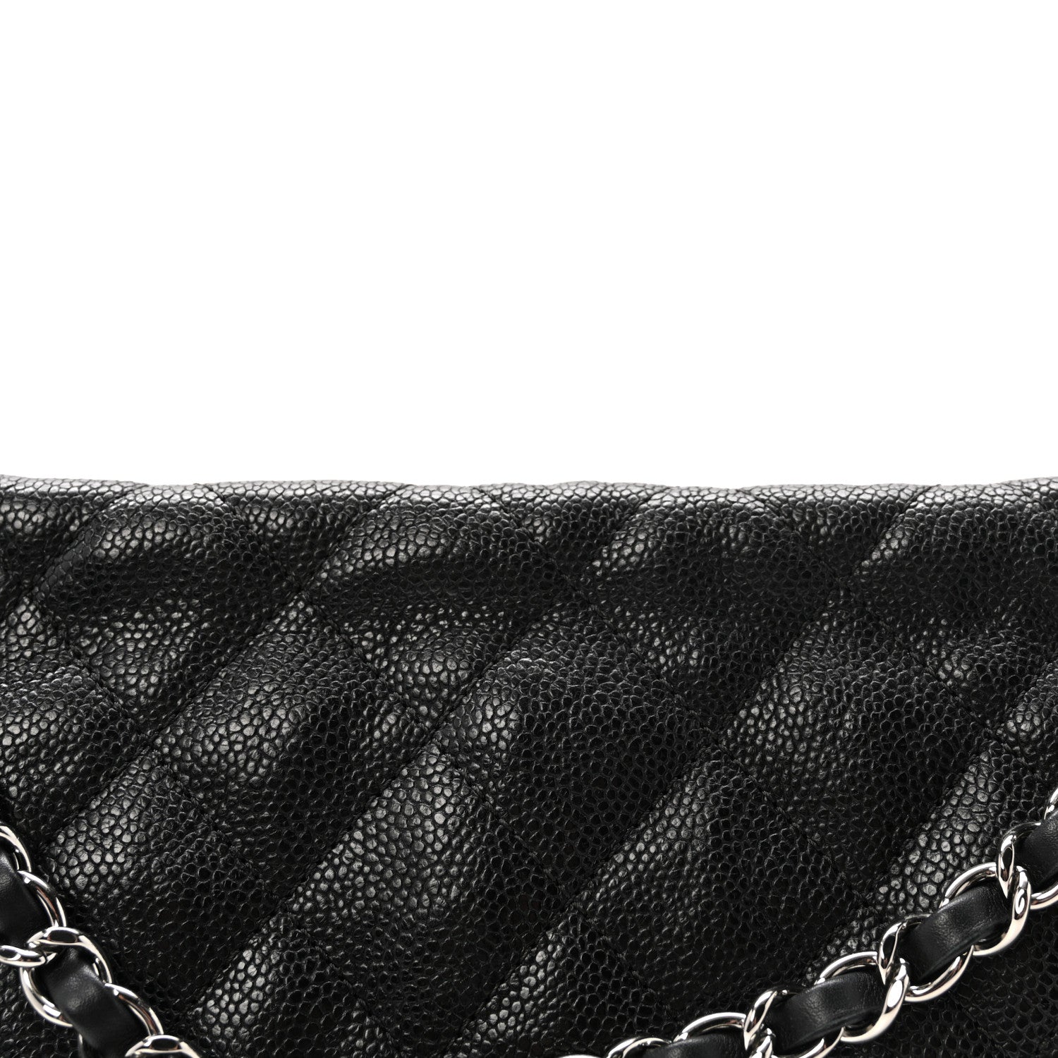 Chanel Caviar Quilted Medium French Riviera Flap Black 8 of 11