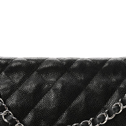 Chanel Caviar Quilted Medium French Riviera Flap Black 8 of 11