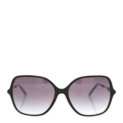 Tiffany Acetate Square Infinity Sunglasses TF4145-B Black Blue 2 of 8