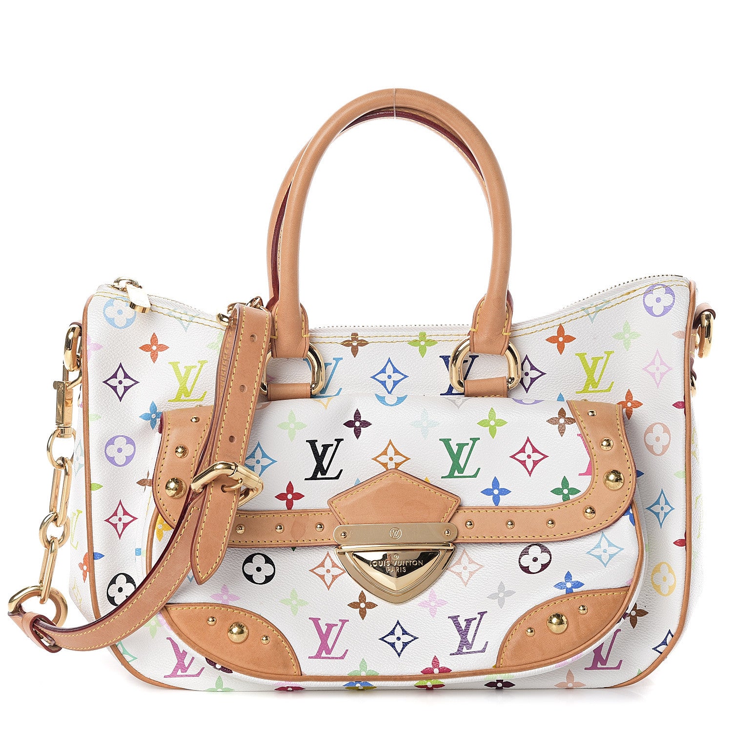 Louis Vuitton Monogram Multicolor Rita White 1 of 7