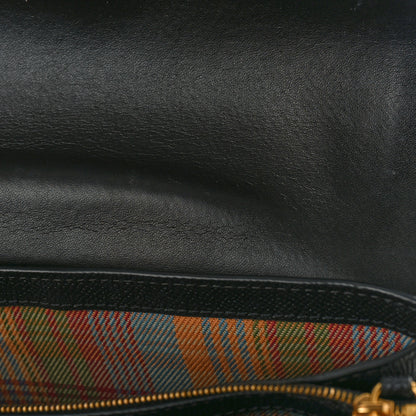 Mulberry Small Classic Grain Calfskin Belted Bayswater Satchel Black 11 of 11