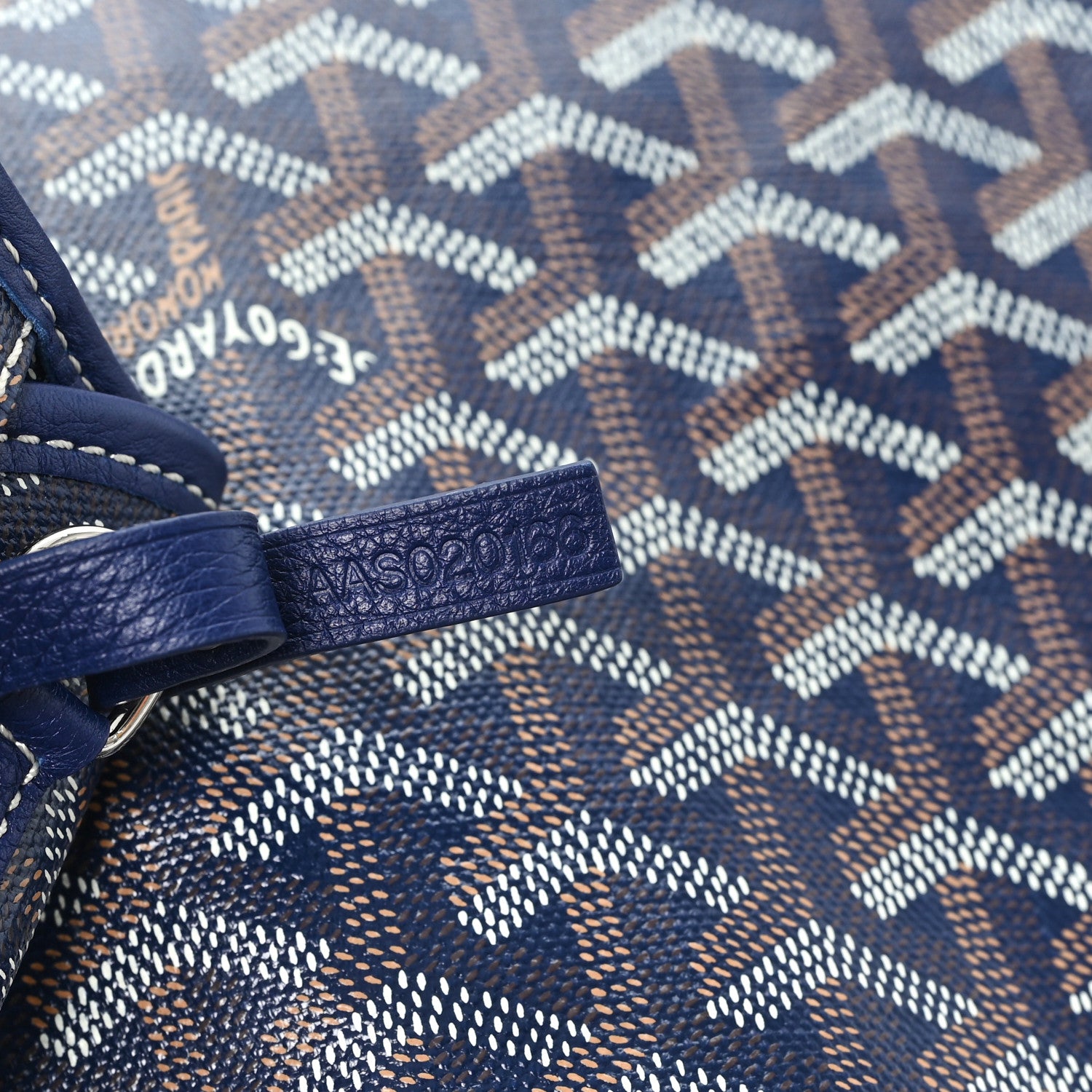 Goyard Goyardine Saint Louis GM Navy 8 of 11