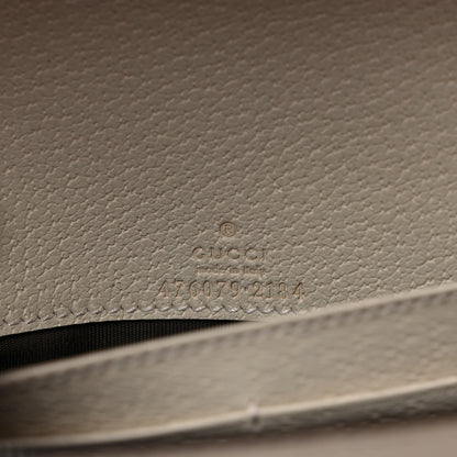 Gucci GG Supreme Monogram Web Queen Margaret Chain Wallet White 6 of 8