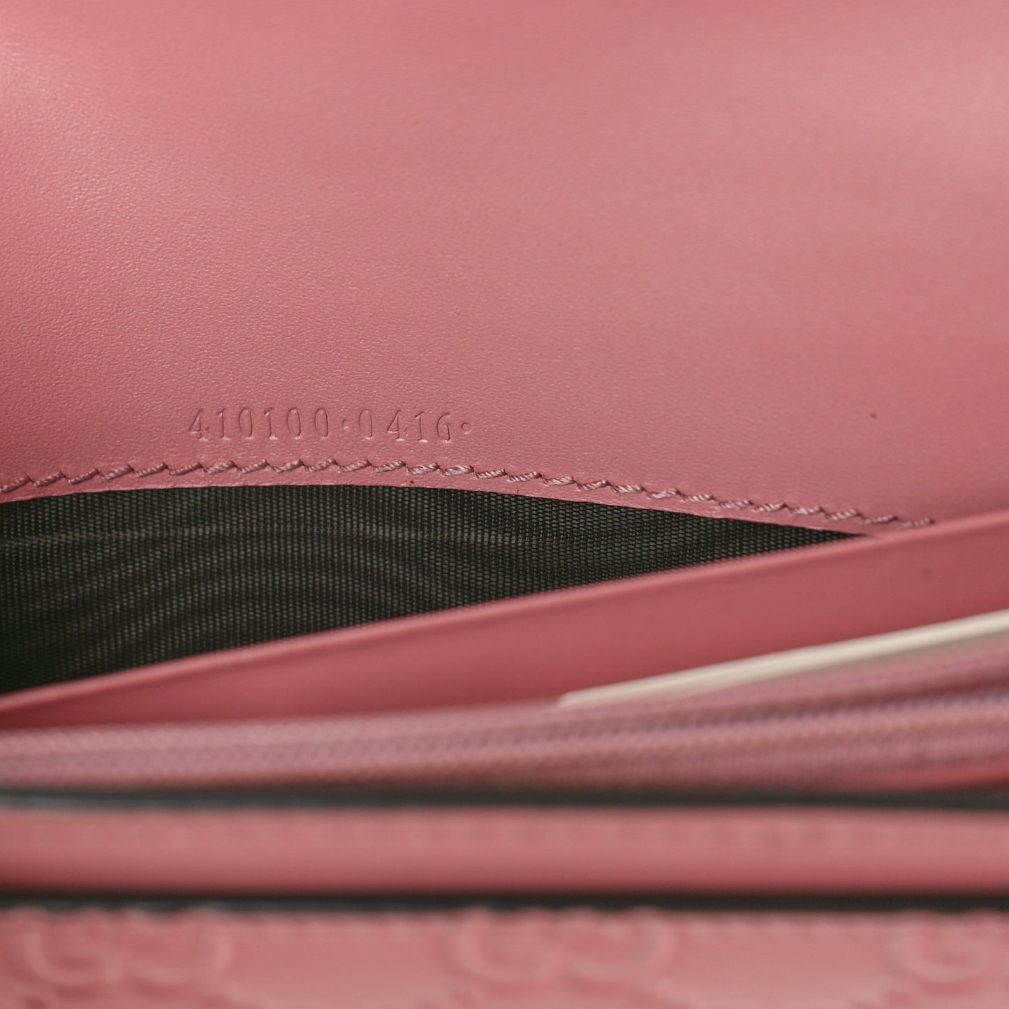 Guccissima Continental Flap Wallet Pink