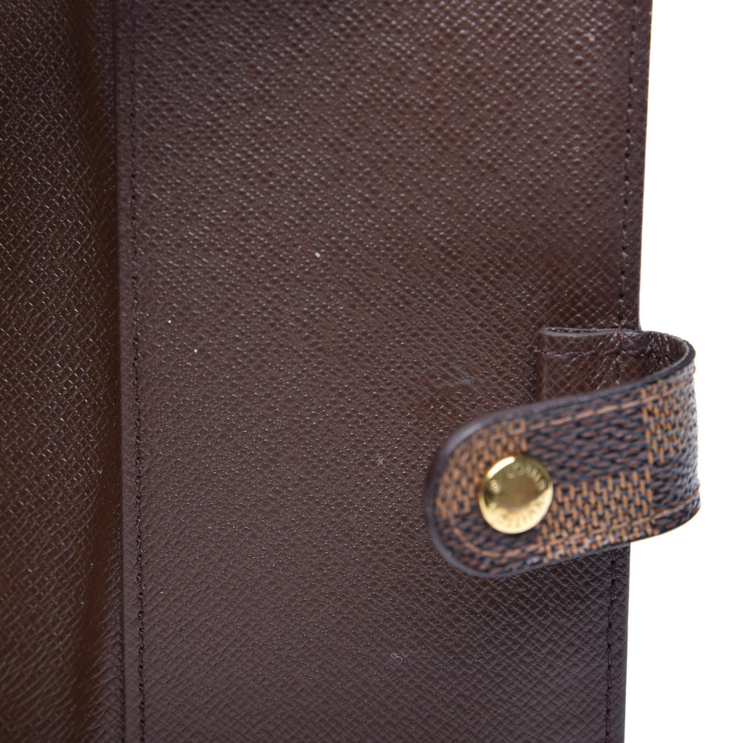 Louis Vuitton Damier Ebene Small Ring Agenda Cover 7 of 9