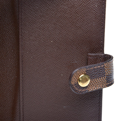Louis Vuitton Damier Ebene Small Ring Agenda Cover 7 of 9