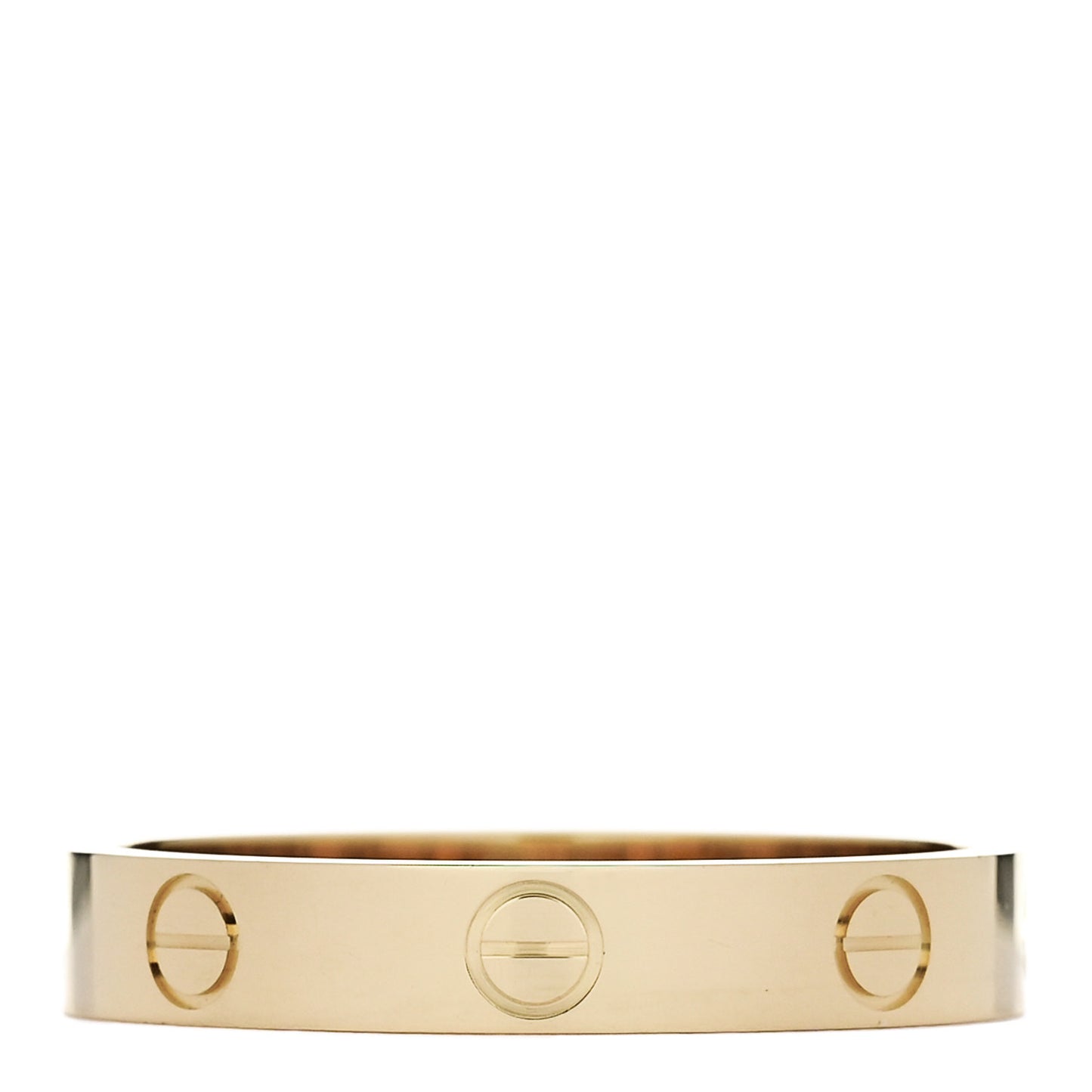 18K Yellow Gold 3.5mm LOVE Wedding Band Ring 59 8.75