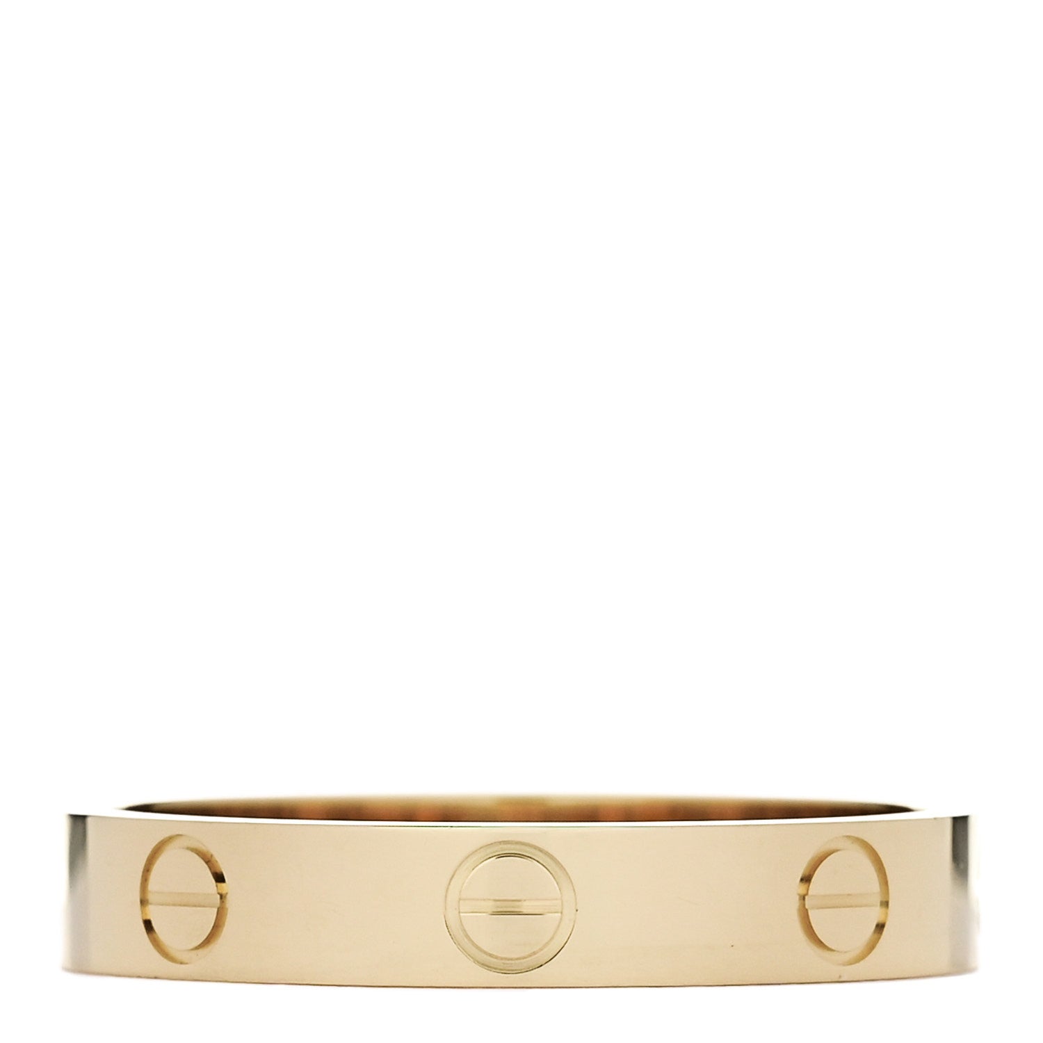 Cartier 18K Yellow Gold 3.5mm LOVE Wedding Band Ring 59 8.75 1 of 5