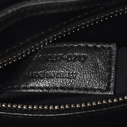 Saint Laurent Velvet Crystal Fetiche Clutch Nero Black 7 of 8