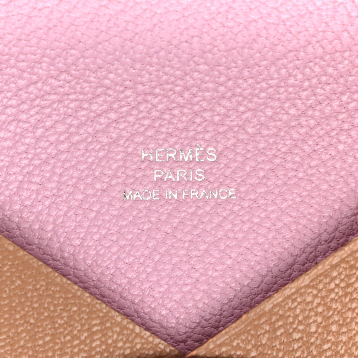 Chevre Mysore Verso Calvi Card Case Quebracho Mauve Sylvestre
