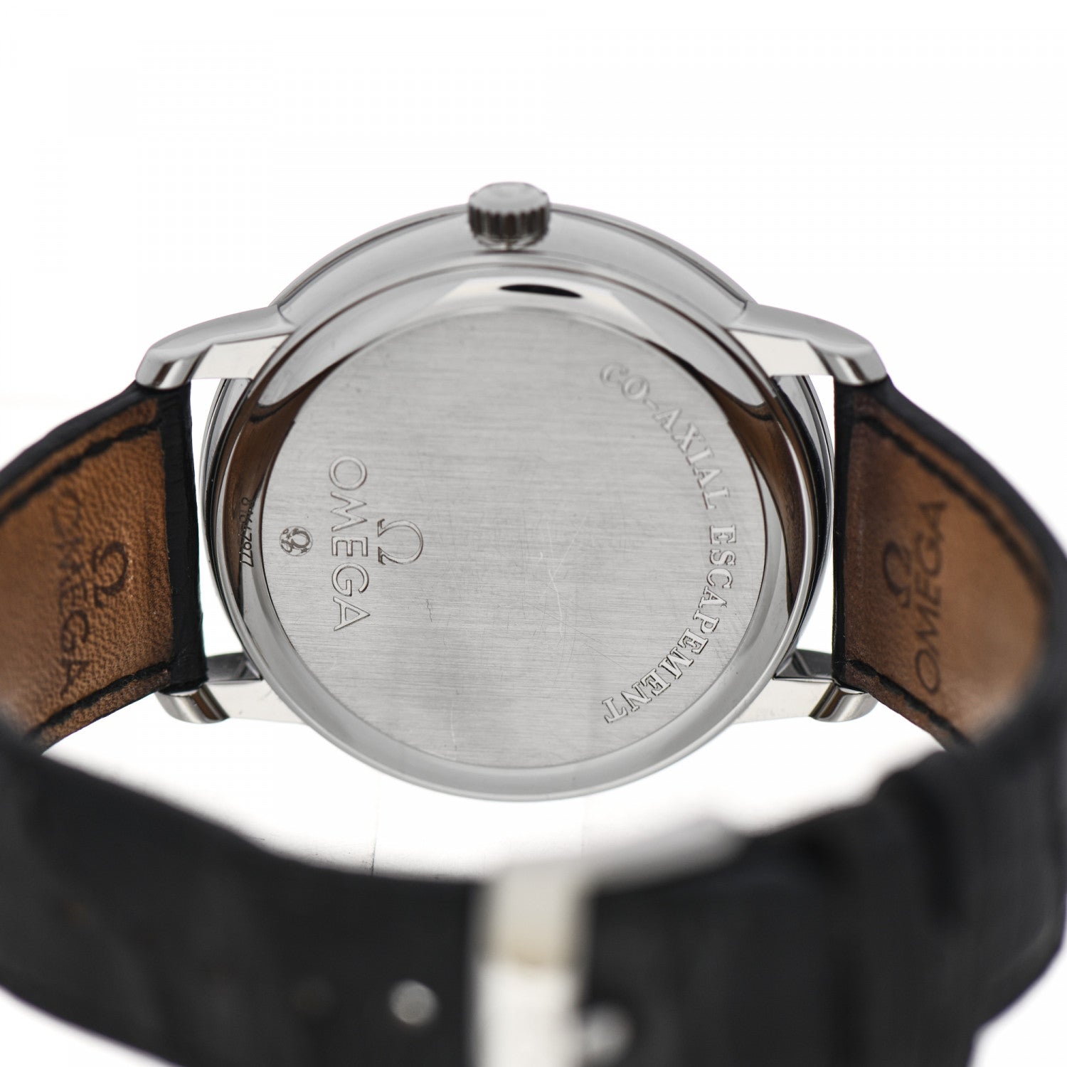 Omega Stainless Steel Alligator 39mm De Ville Co-Axial Automatic Watch 4813.30.01 4 of 6