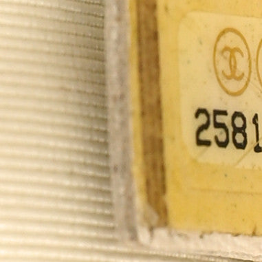 Crumpled Calfskin PVC Quilted Backpack White