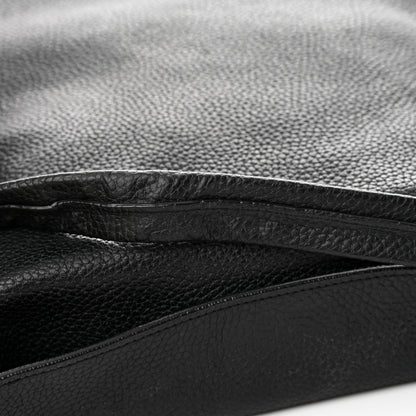 Burberry London Grainy Calfskin Medium Cale Hobo Black 15 of 16