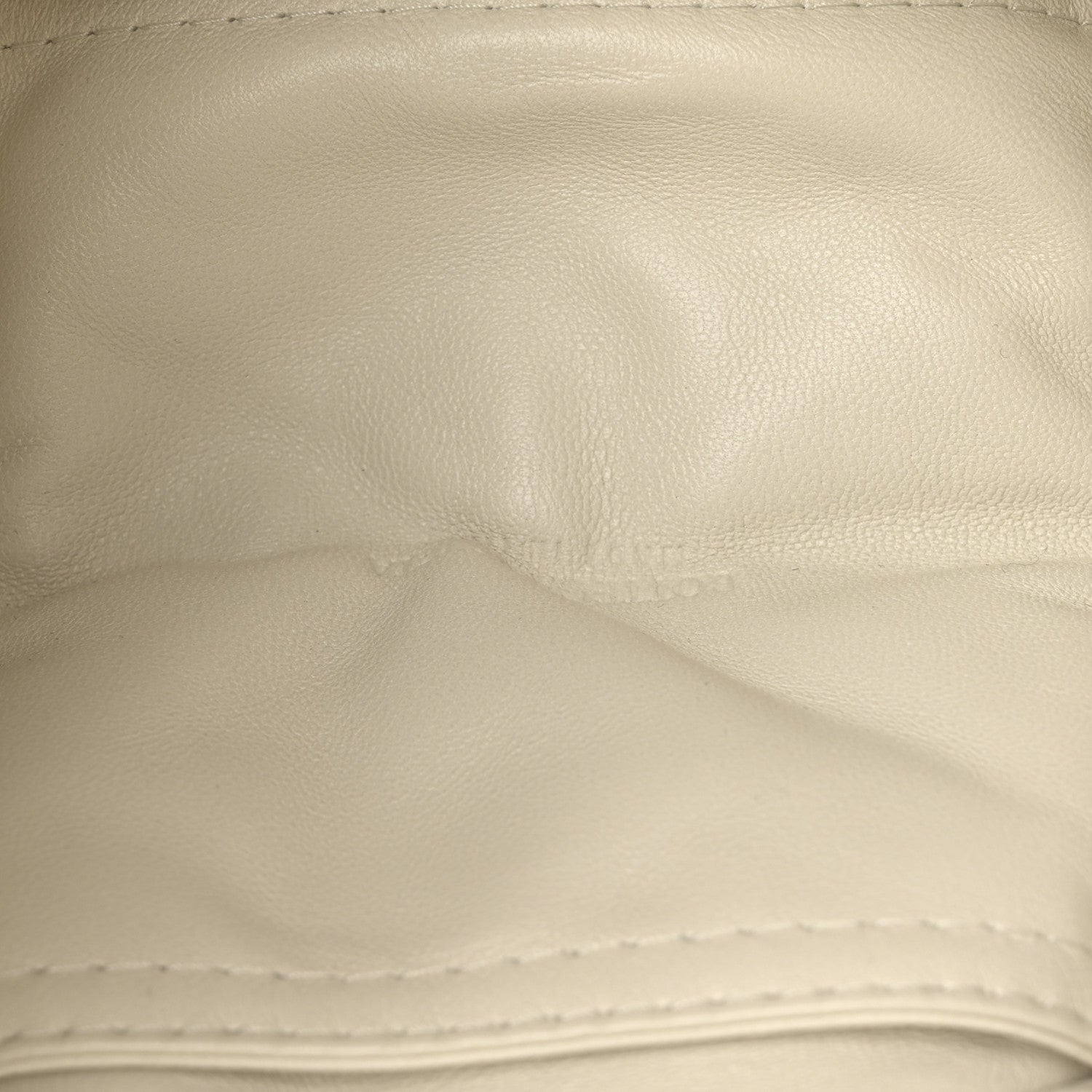 Bottega Veneta Lambskin Padded Lock Tote White 6 of 12