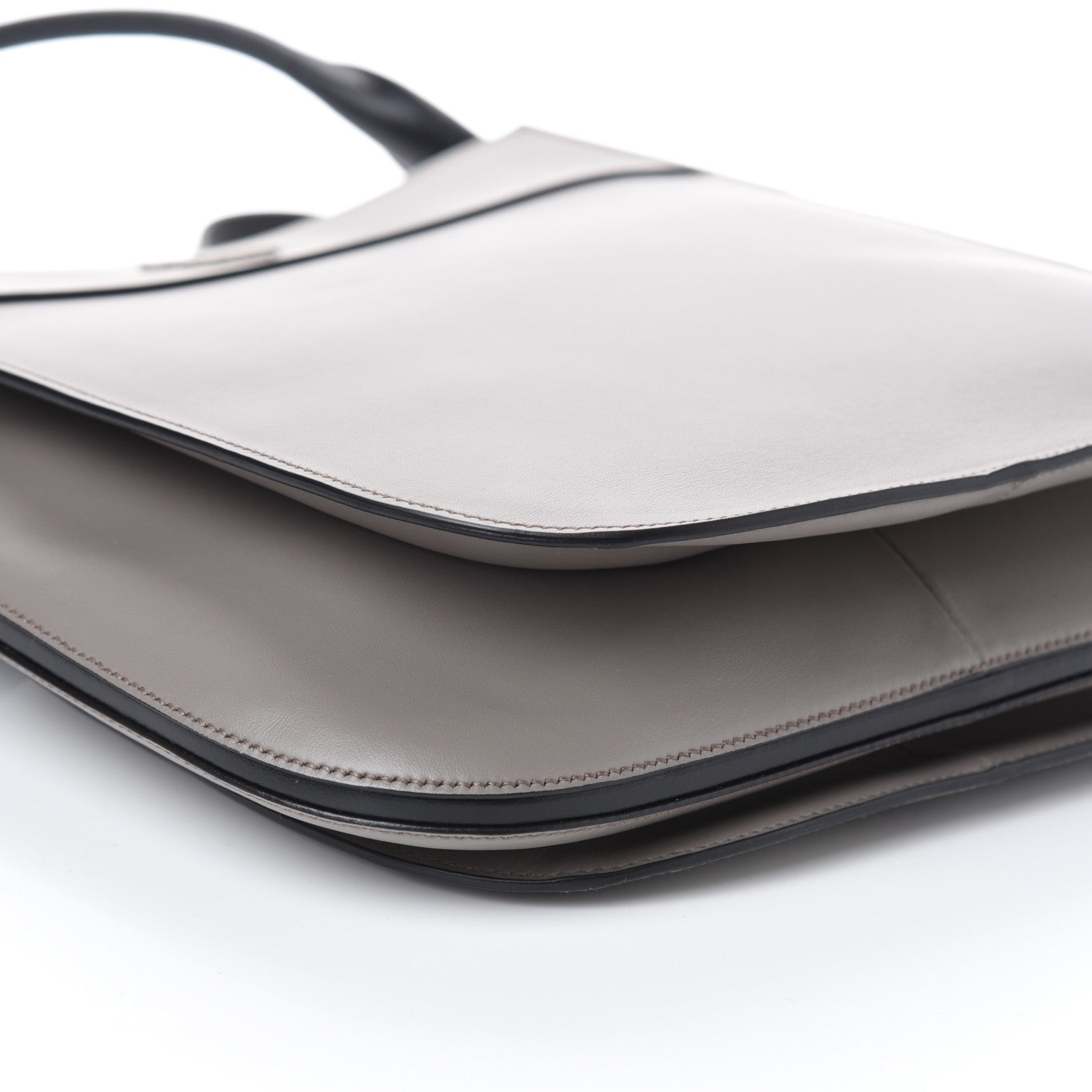 Prada City Calfskin Small Margit Bag Argilla Black 8 of 9